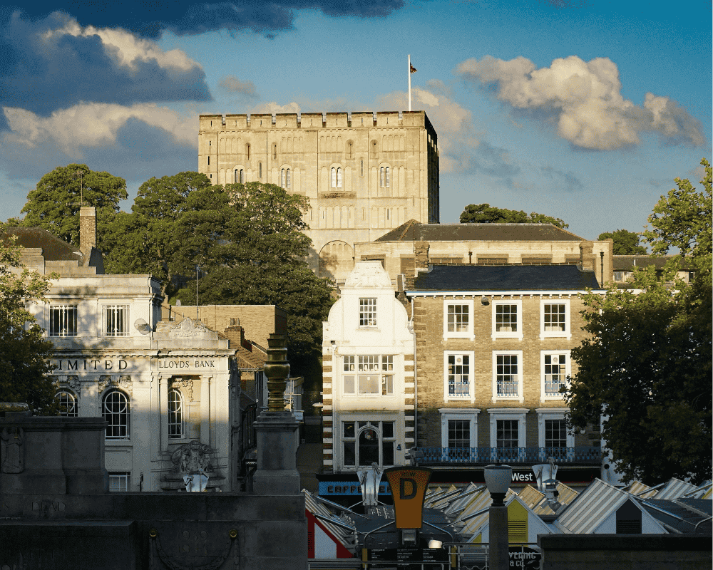 Norwich Castle, Norman fortress overlooking the city