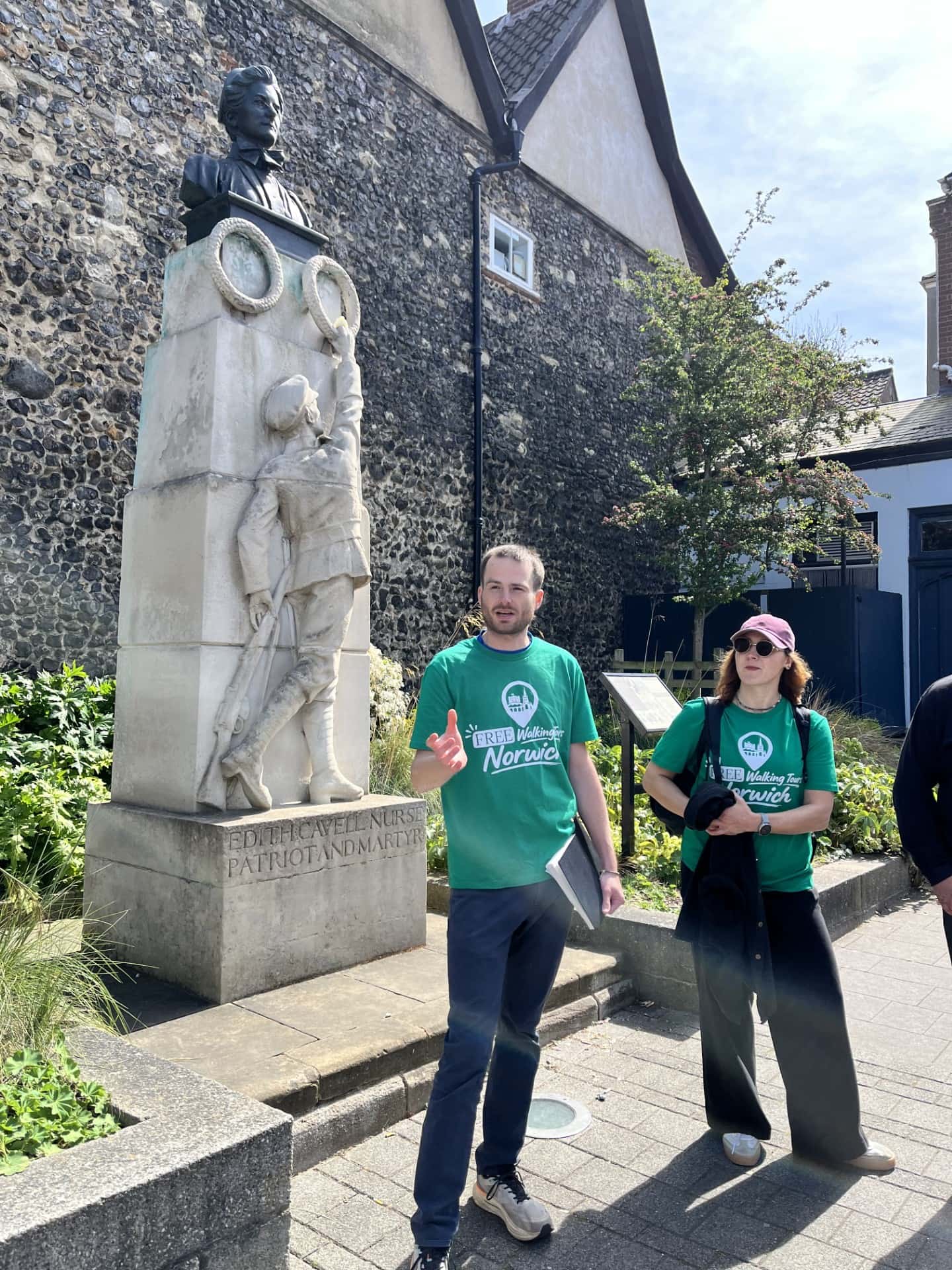 Tom Thornhill, founder of Norwich Free Walking Tours.
